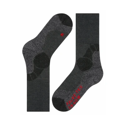 Abbildung von Falke TKX Expedition Trekking Maximum Protection Sportsocken, Damen, Größe: 41/42, Asphalt mel