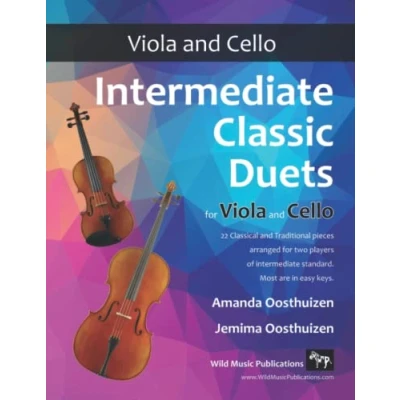 Abbildung von intermediate Classic Duets for Viola and Cello: 22 Classical Traditional pieces arranged especially equal players of standard. Most are in easy keys.