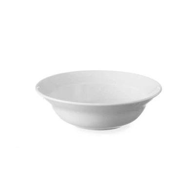 Abbildung von HENDI Salatschüssel Ø 15 cm Porzellan weiß stapelbar hochwertige Glasur, Hotel Gastro kaufen