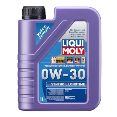 Abbildung von Liqui Moly Synthoil Longtime 0W 30 1l Motoröl 1171 VOLVO: S60 I, XC60 V40 Schrägheck, SEAT: Leon II SKODA: Octavia 3 Combi