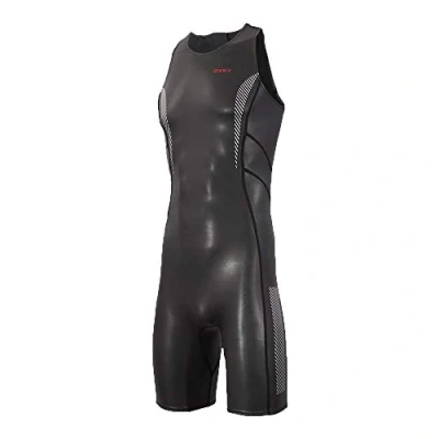 Abbildung von ZONE3 Herren Neopren Kneeskin Kurzer Neoprenanzug, schwarz, L