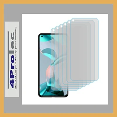 Abbildung von 4ProTec 6x Display Schutz Folie MATT für Xiaomi 11 Lite 5G NE