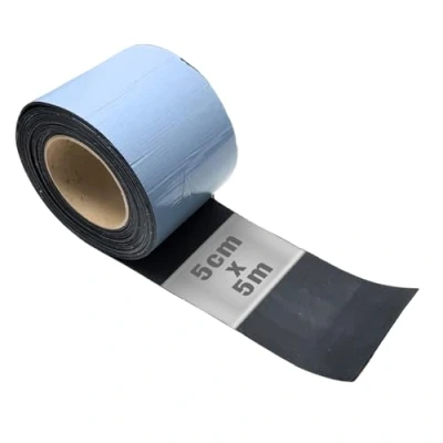 Abbildung von HSS Butylband EPDM 1,7mm Stärke (5cm Breite / 5m Länge) extra dickes Abdichtungsband, Hochwertiges Dichtband mit EPDM, Butylband, Alterungs , Korrosions und UV beständig