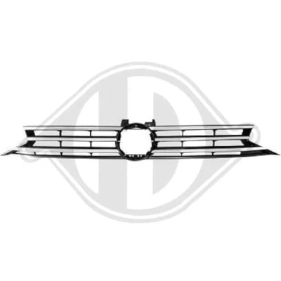 Abbildung von DIEDERICHS 2297041 Kühlergrill chrom/schwarz VOLKSWAGEN: Touran II