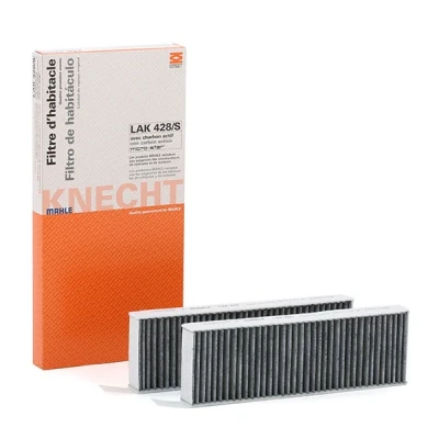 Abbildung von MAHLE ORIGINAL LAK 428/S Innenraumfilter Aktivkohlefilter 290,0 96 30,0 PEUGEOT: Traveller, 5008 I, 3008 II SUV, CITROËN: Berlingo, Berlingo