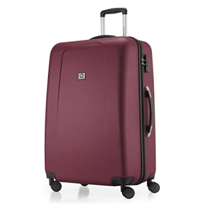 Abbildung von HAUPTSTADTKOFFER Wedding Hartschalenkoffer Trolley Rollkoffer Reisekoffer, TSA, Doppelrollen, 75 cm, 103 Liter, Burgund