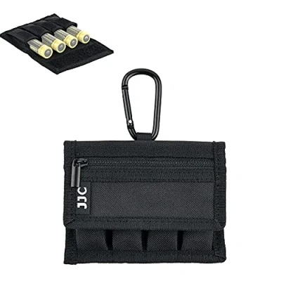 Abbildung von JJC Batteriefachhalter Taschen für 4 Stück 18650 Batterie und Speicherkartenhalter SD SDHC SDXC Karte