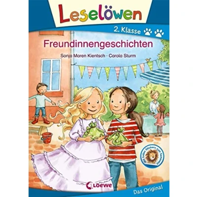 Abbildung von Leselöwen 2. Klasse Freundinnengeschichten: Erstlesebuch für Kinder ab 7 Jahre