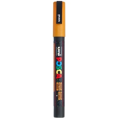 Abbildung von Uni Ball Fasermaler Posca PC 3M 0,9 1,3mm Glitter orange