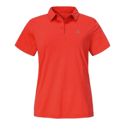 Abbildung von Schöffel CIRC Tauron Poloshirt, Damen, Größe: 40, Rot