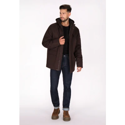 Abbildung von Winterjacke DREIMASTER M / Dunkelbraun 100% Polyester