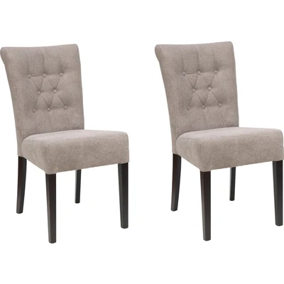 Abbildung von Home affaire Esszimmerstuhl &quot;Queen&quot;, (Set), 2 St., Samtvelours, Polsterstuhl mit Knopfheftung, 2er, 4er oder 6er Set