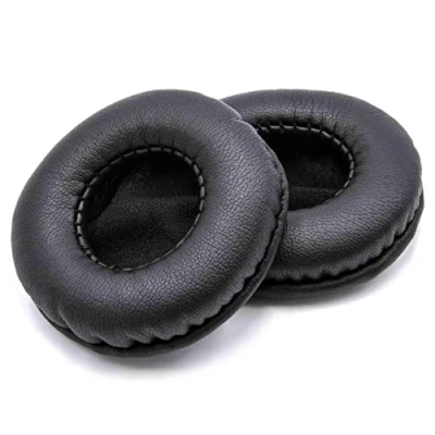 Abbildung von vhbw Ear Pads Ohrpolster Kissen Ohrmuscheln schwarz 2.6cm 5.5cm kompatibel mit Kopfhörer Headset Callstel Stero
