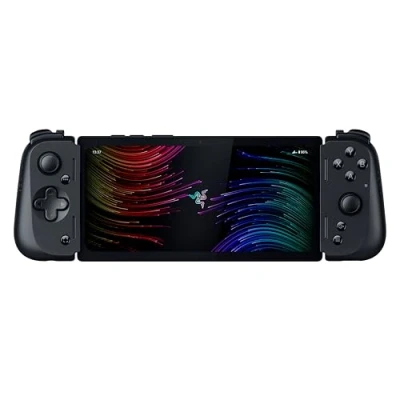 Abbildung von Razer Edge Android Gaming Handheld mit Kishi V2 Pro Controller (Snapdragon G3X Gen1, 6,8 Zoll großer AMOLED FHD+ Touchscreen 144Hz, HyperSense Haptik, PC, Xbox und Cloud Gaming) Schwarz