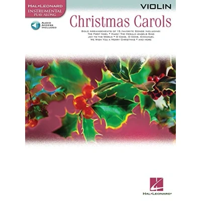 Abbildung von Hal Leonard Instrumental Play Along Christmas Carols (Violin) Vln Boo
