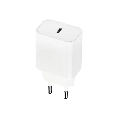 Abbildung von MaxLife 20W Schnellladegerät PD QC 3.0 USB C Ladegerät Universal Netzteil für Handys Smartphone, Tablet, UVM, Lade Adapter, Steckdosenadapter Wandladegerät, Netzstecker weiß