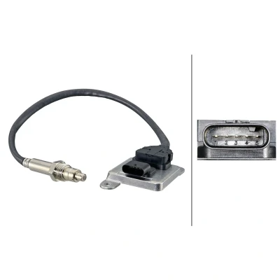 Abbildung von HELLA 6PN 358 307 151 NOx Sensor MERCEDES BENZ: E Klasse T modell, Limousine, C Limousine