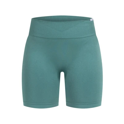 Abbildung von Smilodox Seamless Shorts Amaze PRO Blickdicht &amp; Invisible Scrunch Effekt Tights, Damen, Größe: XS, Grün