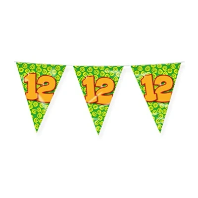 Abbildung von Flag Linie Singer 12 Jahre Party 10 Meter