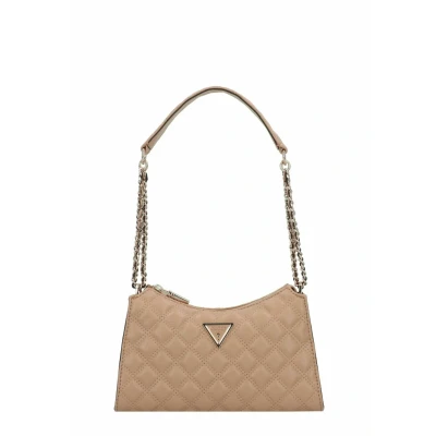 Abbildung von GUESS Giully Top Zip Shoulder Bag Beige