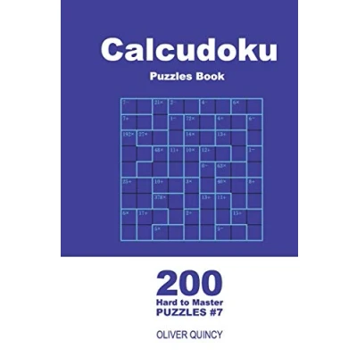 Abbildung von Calcudoku Puzzles Book 200 Hard to Master 9x9 (Volume 7)