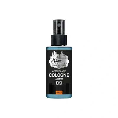 Abbildung von The Shave Factory After Cologne eine duftende Essenz für einwandfreie Pflege ein langanhaltendes Gefühl von Frische und Komfort (50ML, 09 Aegean)