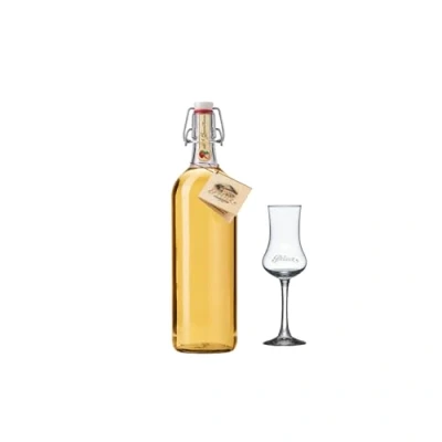 Abbildung von Prinz Alte Erdbeere 1,0 Liter + 1x Schnapskelch