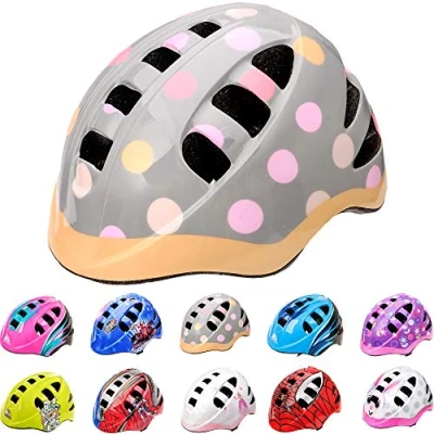 Abbildung von Kinder Fahrradhelm, Skaterhelm, Sicherheitshelm METEOR MA 2 DOTS Size: M 52 bis 56 cm 235 g