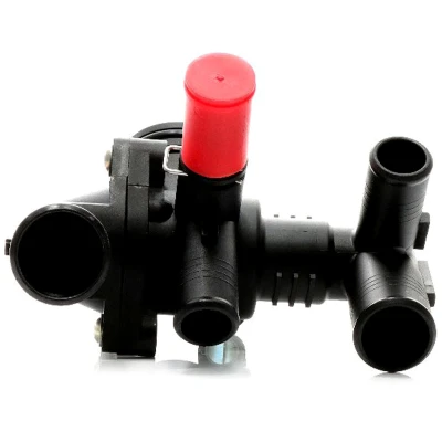 Abbildung von METZGER 4006373 Kühlwasserthermostat 88 mit Dichtung Sensor, Flansch Kunststoff Gehäuse FORD: Transit Custom V362 Bus