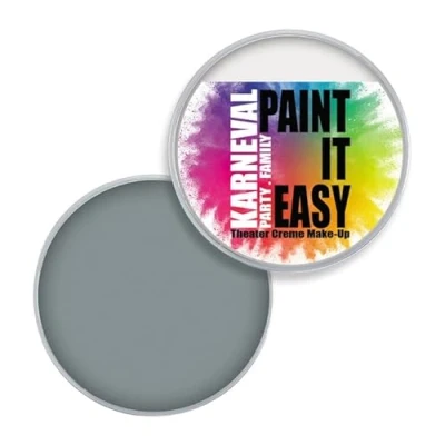 Abbildung von NEU PAINT IT EASY Theater Creme Make Up, Kinderschminke, Schminke auf Fettbasis, 25g, Grau