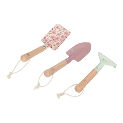Abbildung von Little Dutch 9110 Gartengeräte Set für Kinder 3 teilig Fairy Garden