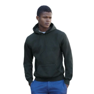 Abbildung von Fruit of the Loom Herren Kapuzenpullover, Grau (Light Graphite), X Large