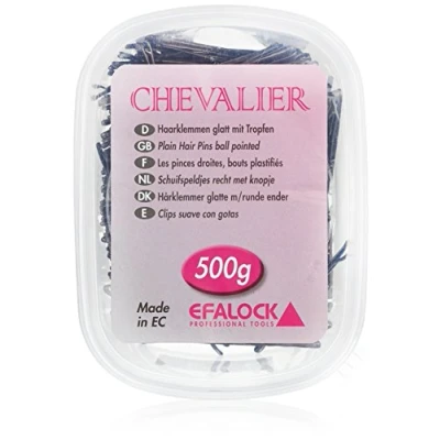 Abbildung von Efalock Professional Chevalier Haarklemmen, 7 cm, braun, 1er Pack, (1x 0,5 kg)