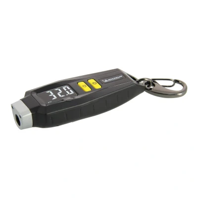 Abbildung von Michelin 009525 Druckluftreifenprüfer / füller elektronisch mit Batterie, LED LCD Anzeige Haken 0.05 7