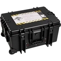 Abbildung von B&amp;W International Akku Transportkoffer BATTERY.CASE 908.16 Schwarz für Lithium Ionen Batterien 16 kg Zuladung