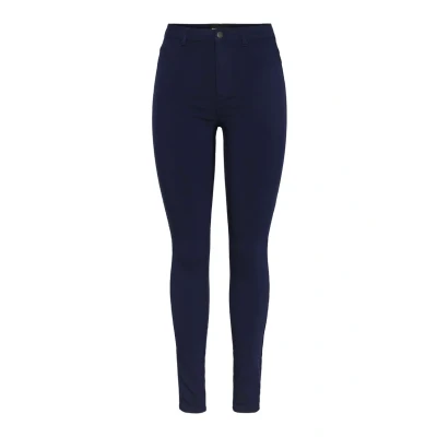 Abbildung von Pieces NOOS Jeans Skinny Fit, Damen, Größe: 34, Maritime blue