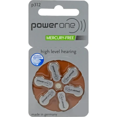 Abbildung von Batterien Hör Powerone 312