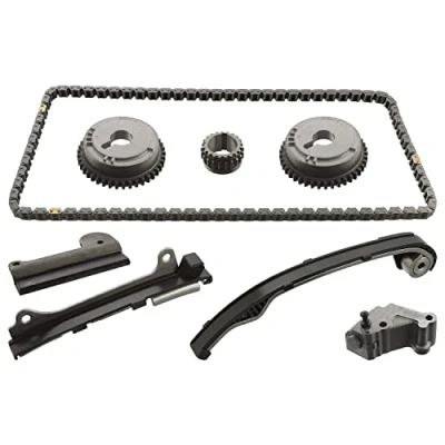 Abbildung von FEBI BILSTEIN 106552 Steuerkettensatz Zahnkette, Kette geschlossen NISSAN: Almera II Schrägheck