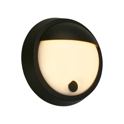 Abbildung von BRILONER LED Wandlampe Akku mit Touch, dimmbar in Stufen, 15 min. Timer, Aussenlampe, Wandleuchte aussen, Strahler außen, Außenleuchte, Außenwandleuchten, 17x7 cm, Schwarz
