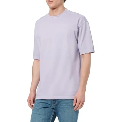 Abbildung von BOSS DYE Tshirt basic, Herren, Größe: Large, Open purple