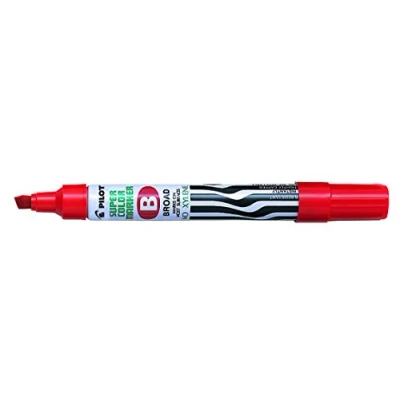 Abbildung von 12 x Pilot Permanentmarker breit 2 4,5mm Keilspitze rot