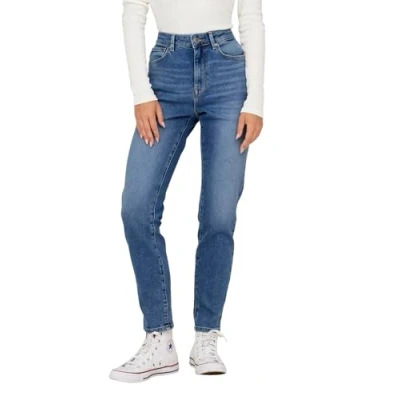 Abbildung von ONLY Onlemily Jeans Tapered Fit, Damen, Größe: 31x30, Medium blue denim