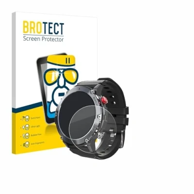 Abbildung von BROTECT Schutzglas für Darmowade Smartwatch 1.32&quot; Schutzfolie Panzer Folie Glas [Extrem Kratzfest 9H, Anti Fingerprint, Ultra Transparent]