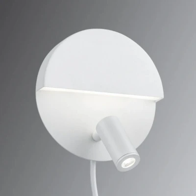 Abbildung von Trio Leuchten LED Wandleuchte Mario 222370231, Metall Weiß matt, inkl.6 Watt + 2,3