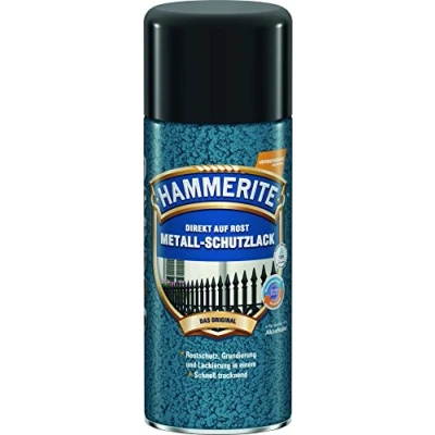 Abbildung von Hammerite Metallschutzlack Hammerschlag dunkelgrün 400ml