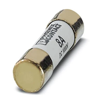 Abbildung von PHOENIX CONTACT FUSE 10,3X38 8A PV Sicherung, 10,3 mm x 38 mm, bis 1000 V DC, gPV Charakteristik, 10 Stück