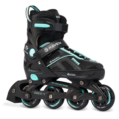 Abbildung von Verstellbare Rollerblades Pulse Schwarz/Cyan