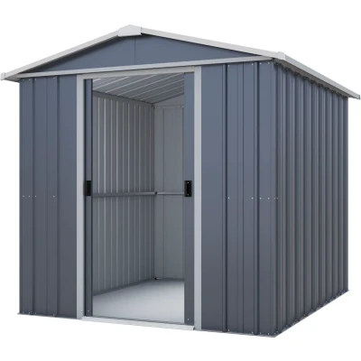 Abbildung von YARDMASTER Gerätehaus Heidelberg 67, BxT: 202x217 cm, Metall