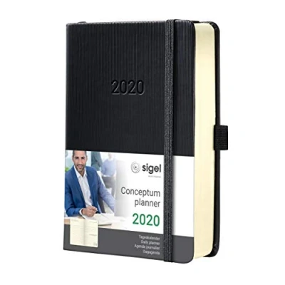 Abbildung von SIGEL C2010 Tageskalender 2020, ca. A5, schwarz, Hardcover Conceptum weitere Modelle