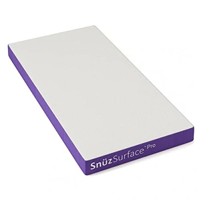 Abbildung von SnüzSurface Pro Babymatratze 70x117 cm, Anpassbare Matratze Kinderbett Anpassung der Härtegrade an das Wachstum Ihres Kindes, Kindermatratze 0 7 Jahre mit Wasserdichtem Bezug